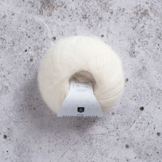 Fin Mohair Silke 25g Natural White