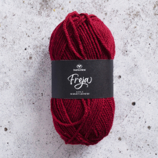 Freja 50g ruby wine red