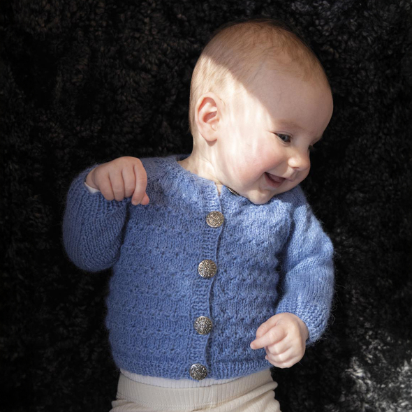 Inga – Babystrickjacke